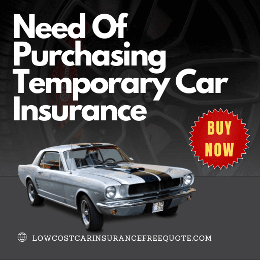 Need Of Purchasing Temporary Car Insurance