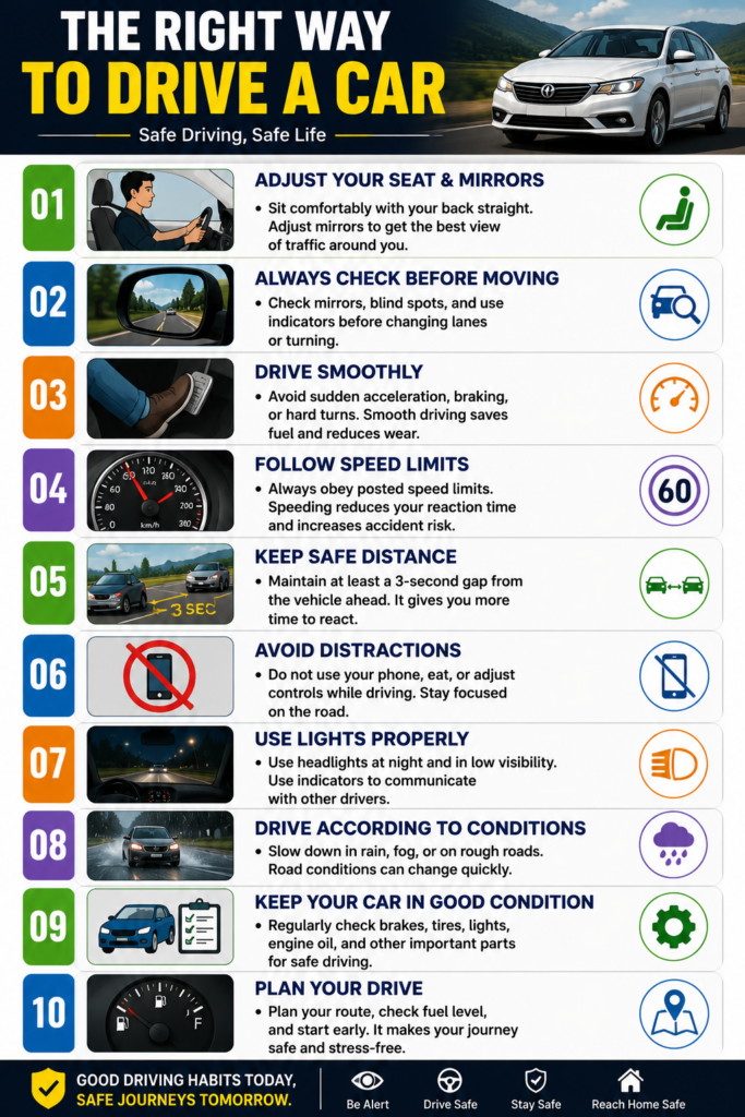 The Right Way to Drive a Car